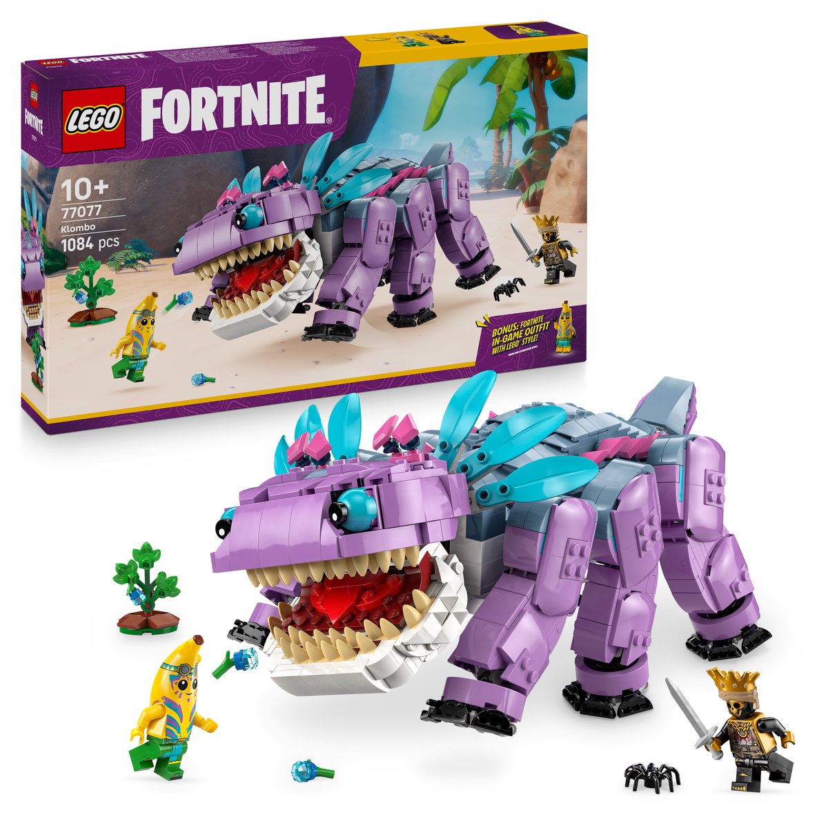 LEGO 77077 LEGO® Fortnite 77077 - Klombo – Box & Produkt