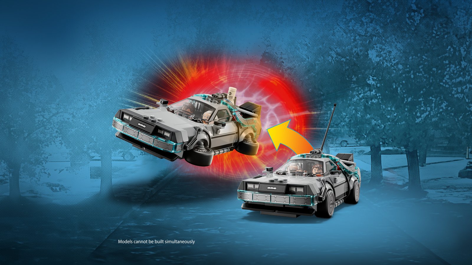 LEGO 77256 LEGO® Speed Champions 77256 - Zeitmaschine aus Zurück in die Zukunft – Detailansicht 4