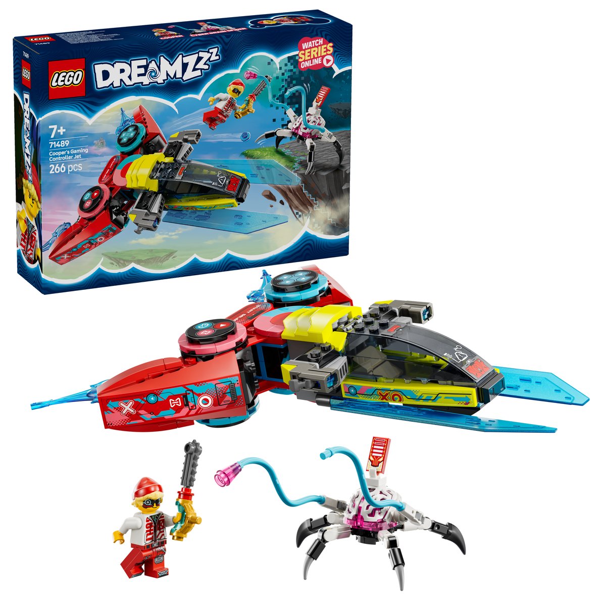 LEGO 71489 LEGO® DREAMZzz 71489 - Coopers fliegender Videospiel-Controller – Box & Produkt