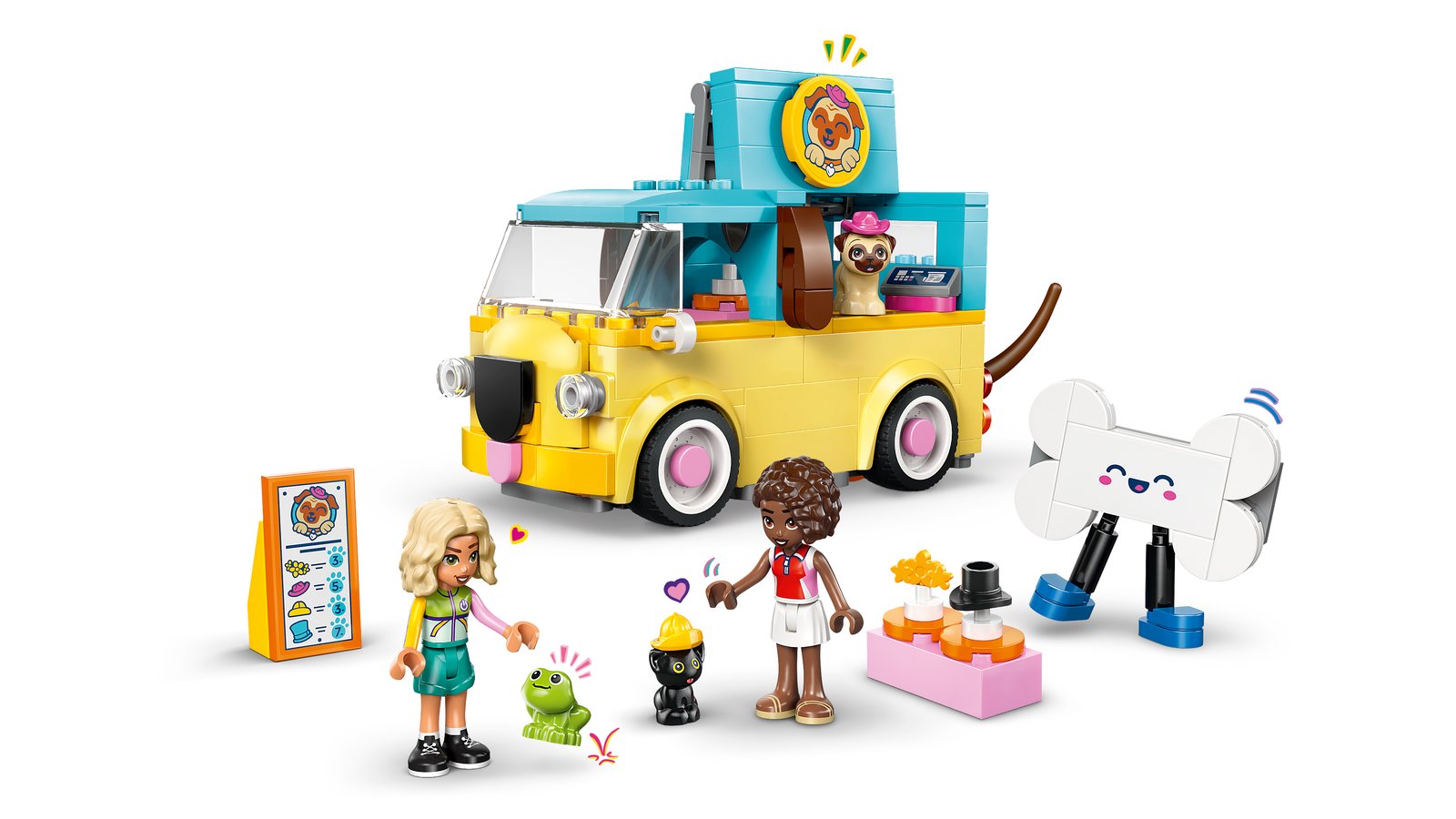 LEGO 42678 LEGO® Friends 42678 - Haustierzubehör-Van – Primaeres Produktbild