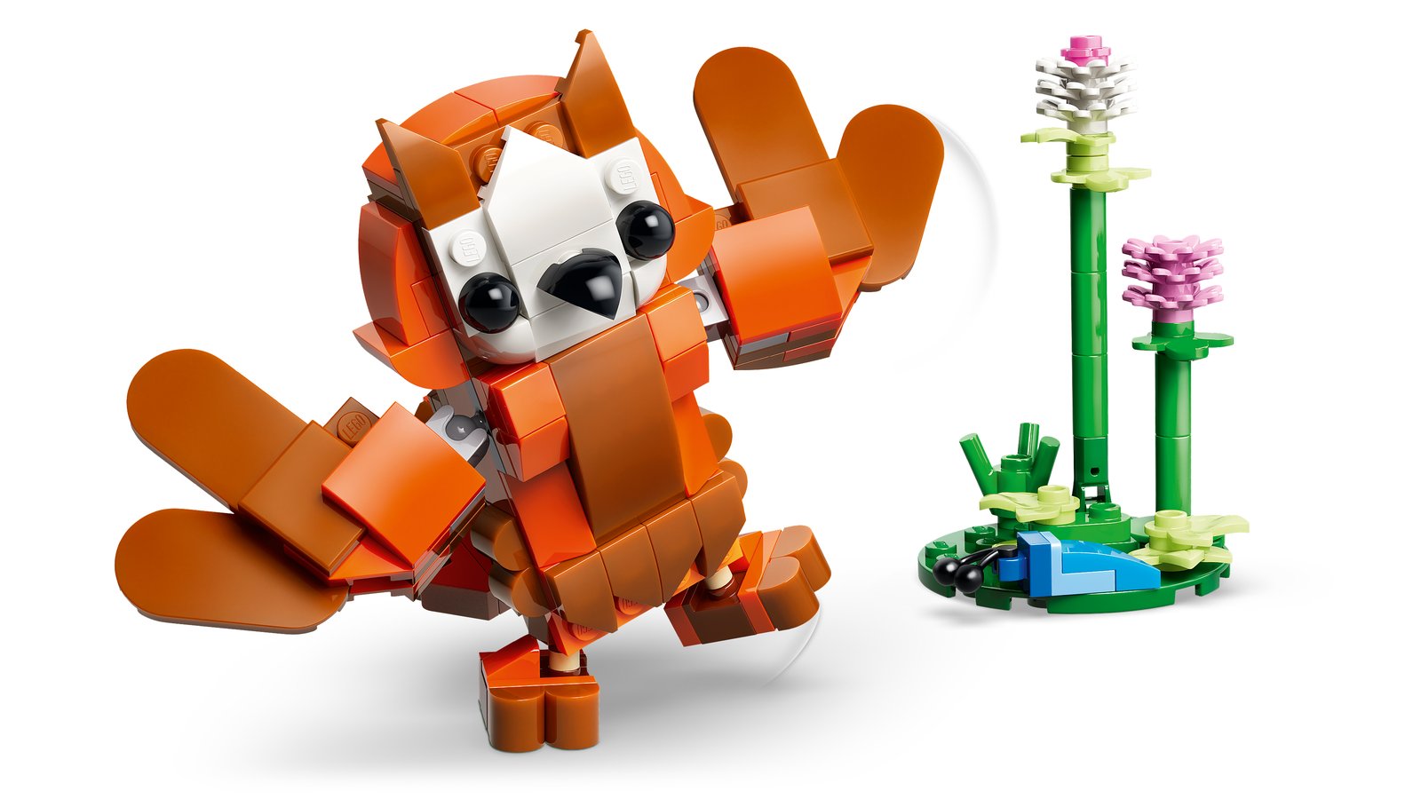 LEGO 31394 LEGO® Creator 31394 - Niedliche Tiere: Roter Panda – Detailansicht 7