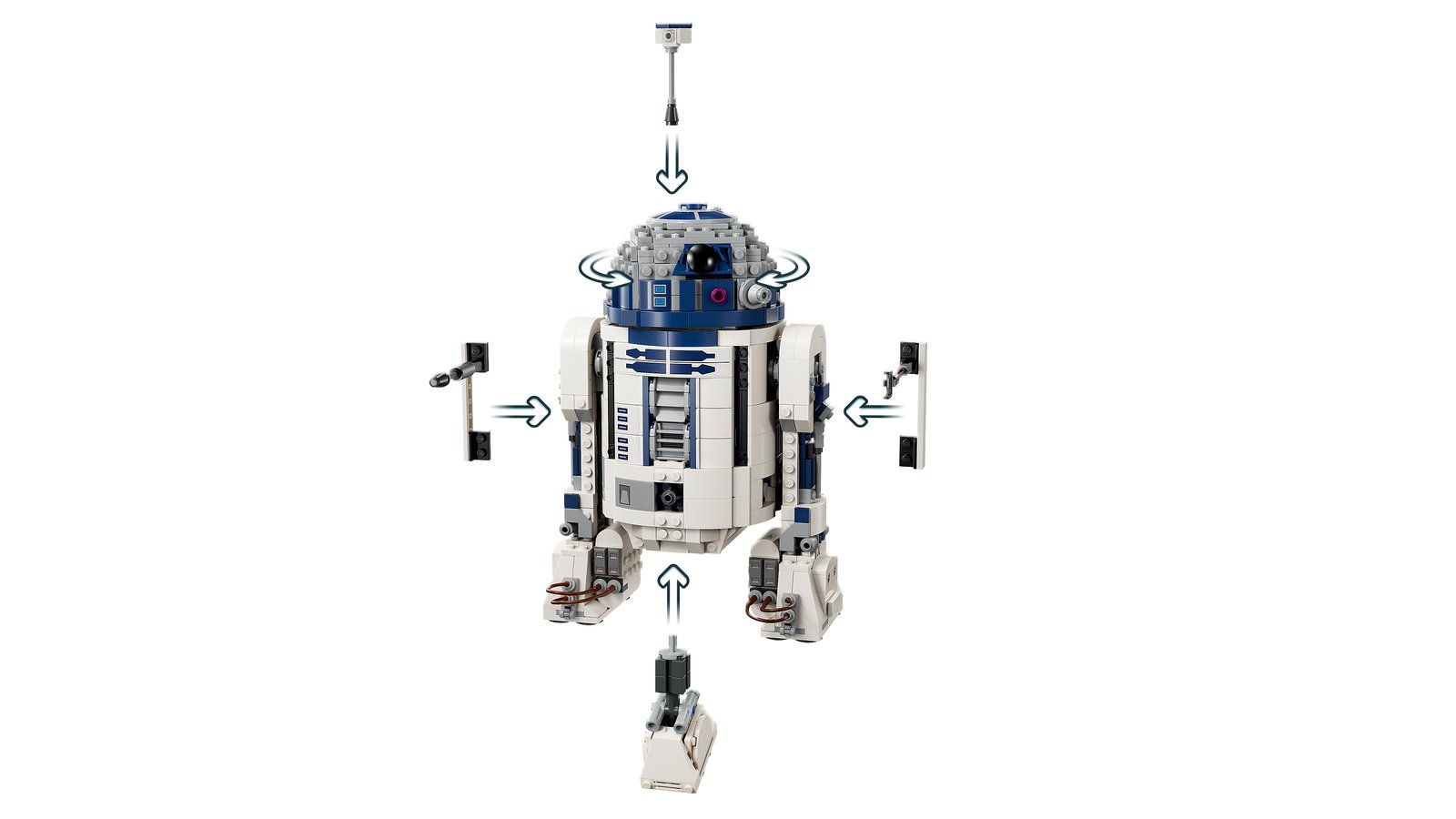 LEGO 75379 LEGO® Star Wars™ 75379 - R2-D2™ – Detailansicht 3