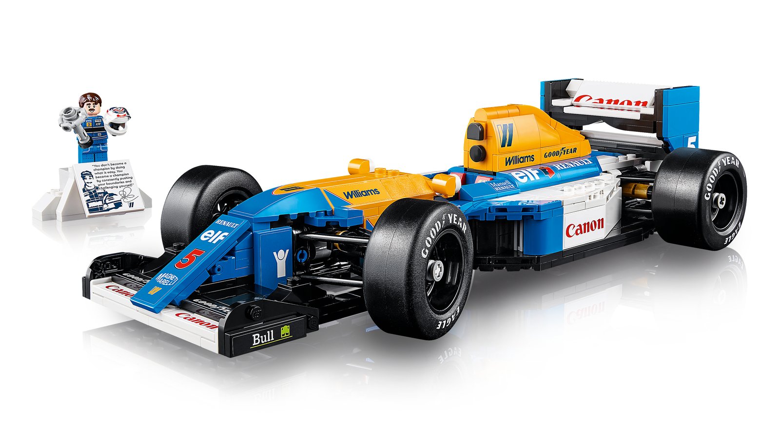 LEGO 10353 LEGO® Icons 10353 - Williams Racing FW14B mit Nigel Mansell – Primaeres Produktbild