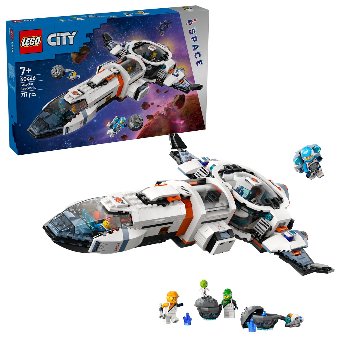LEGO 60446 LEGO® City 60446 - Galaxie Raumschiff – Box & Produkt