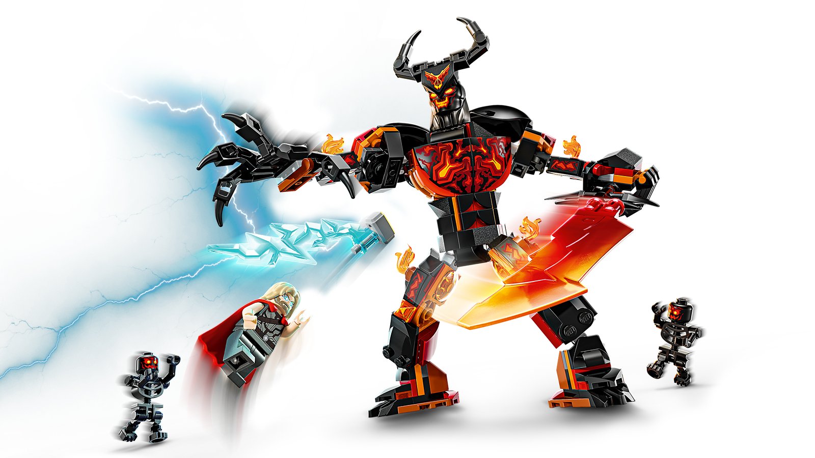 LEGO 76289 LEGO® Marvel 76289 - Thor vs. Surtur Baufigur – Primaeres Produktbild