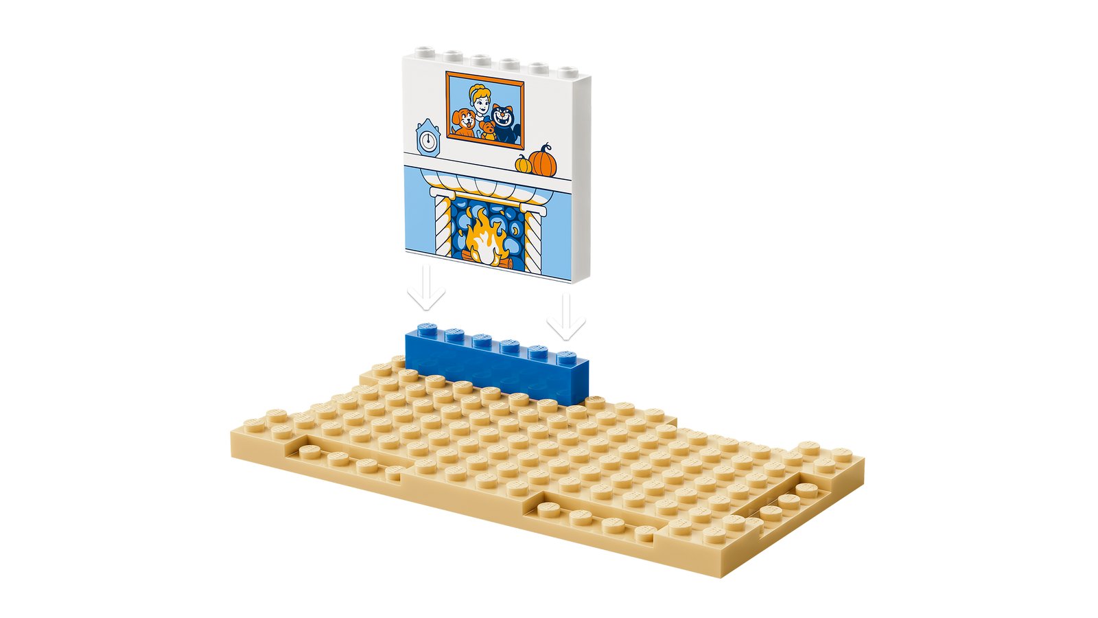 LEGO 43283 LEGO® ǀ Disney Princess 43283 - Cinderellas Tierpalast – Detailansicht 4