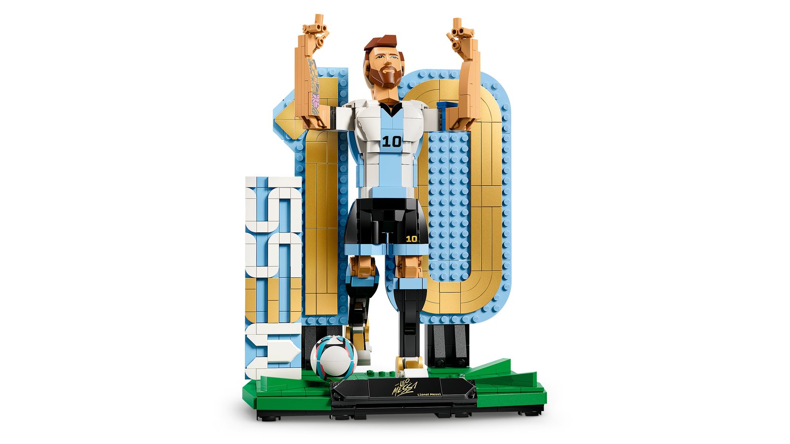 LEGO 43015 LEGO® Editions 43015 - Lionel Messi – Fußballlegende – Primäres Produktbild
