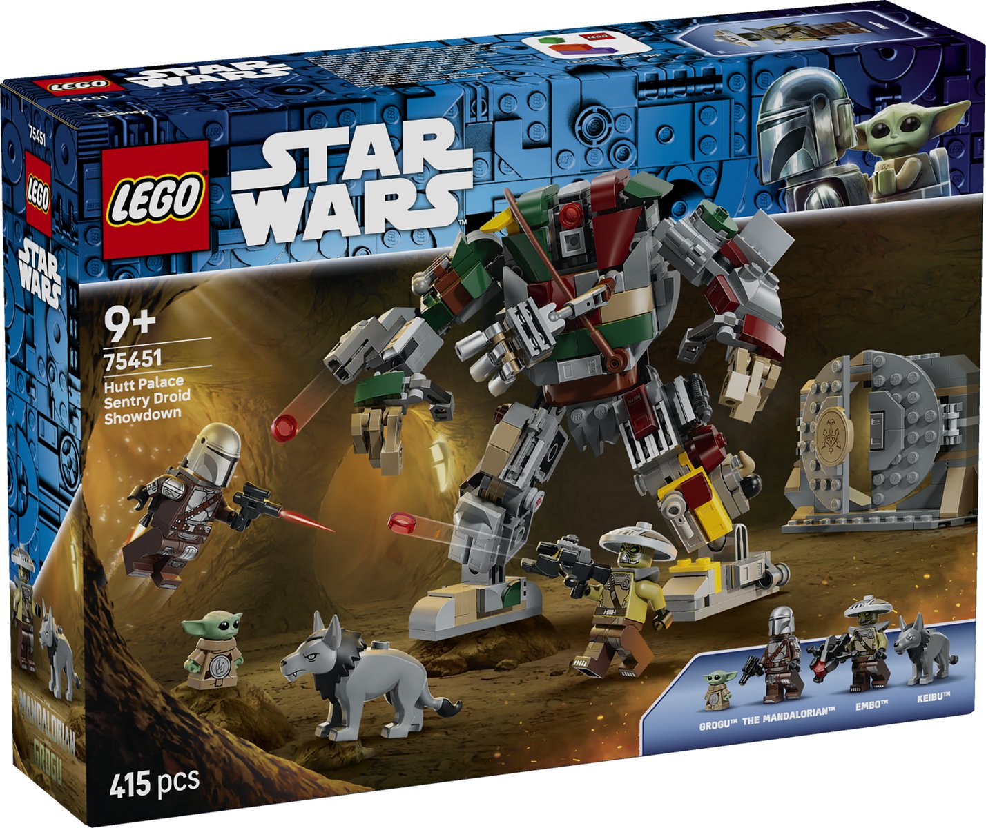 LEGO 75451 LEGO® Star Wars™ 75451 - Showdown mit dem Wächterdroiden am Huttenpalast – Verpackung vorne