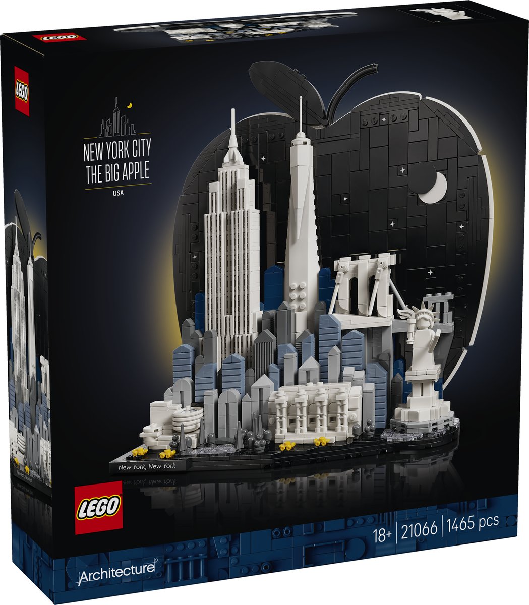 LEGO 21066 LEGO® Architecture 21066 - New York City – The Big Apple – Verpackung vorne