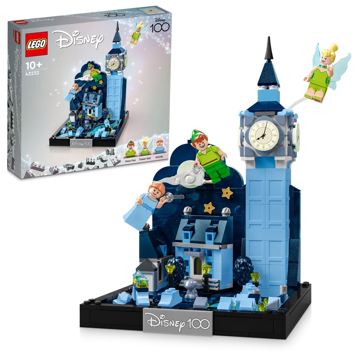 LEGO 43232 LEGO® Disney 43232 - Peter Pans & Wendys Flug über London – Box & Produkt