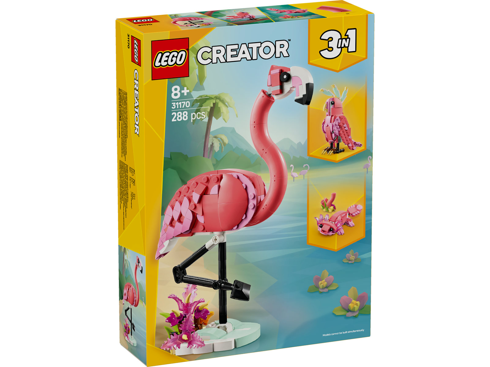 LEGO® Creator 31170 - Wilde Tiere: Rosa Flamingo