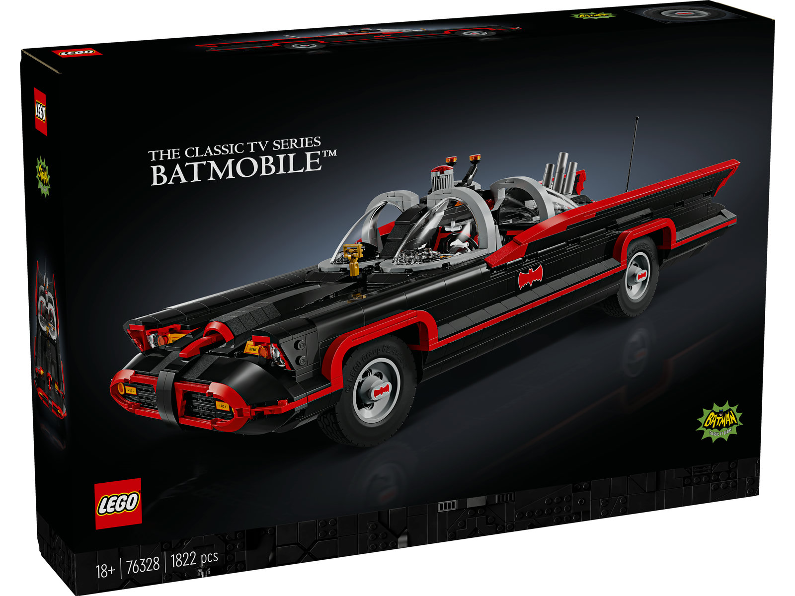 LEGO® Super Heroes DC 76328 - Batman™: Batmobil aus der 60er-Jahre-Fernsehserie LEGO® Super Heroes DC 76328 - Batman™: Batmobil aus der 60er-Jahre-Fernsehserie