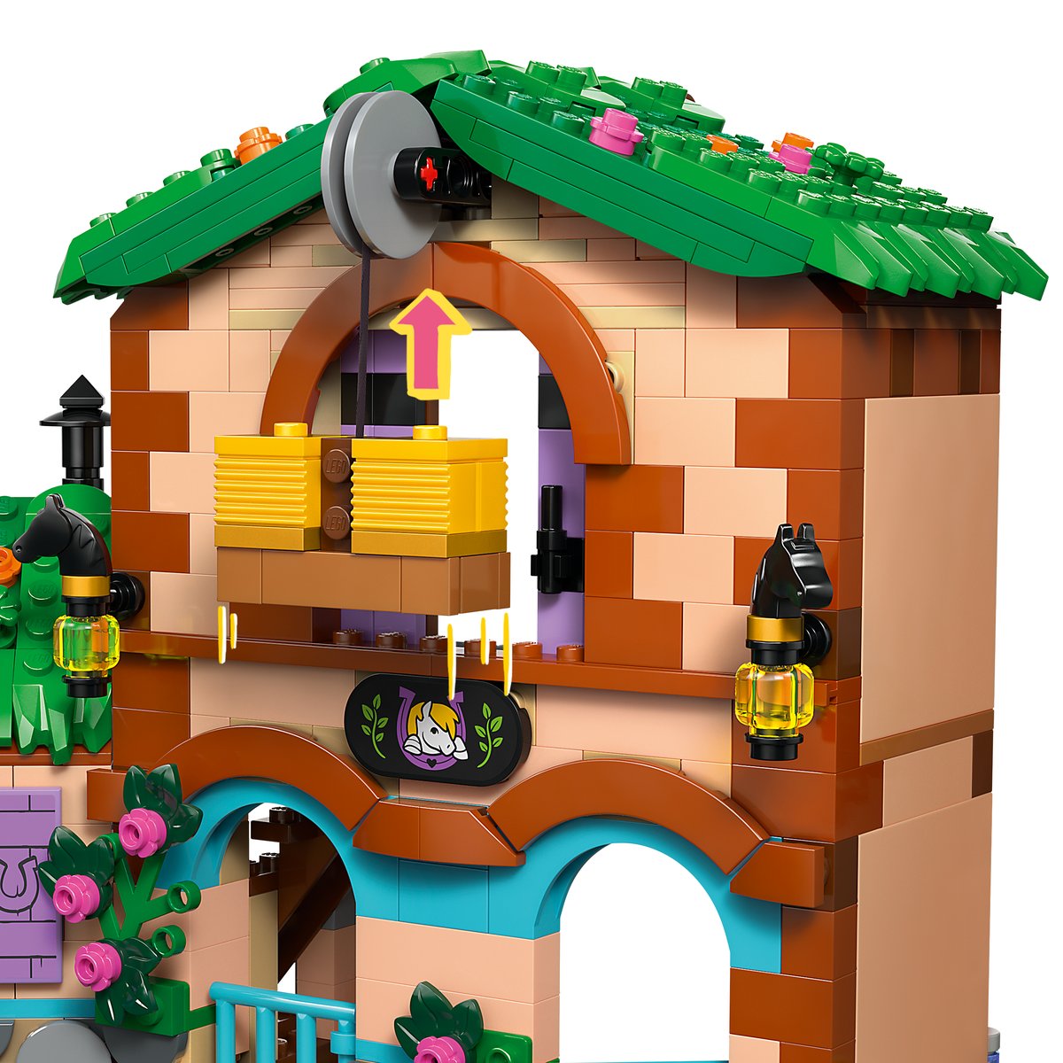 LEGO 42654 LEGO® Friends 42654 - Ponyhof & Stall – Detailansicht 5