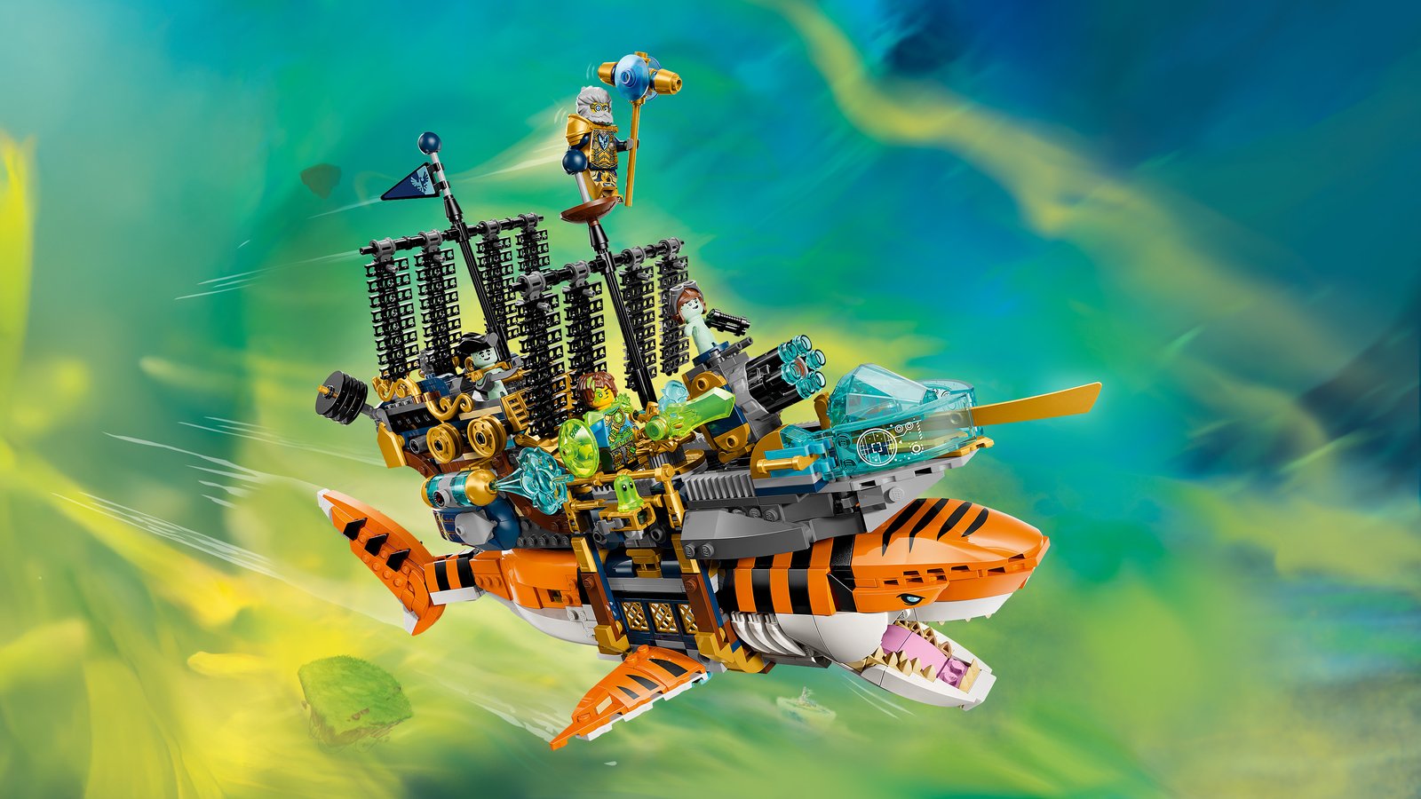 LEGO 71515 LEGO® DREAMZzz 71515 - Tigerhai-Fahrzeug – Detailansicht 2