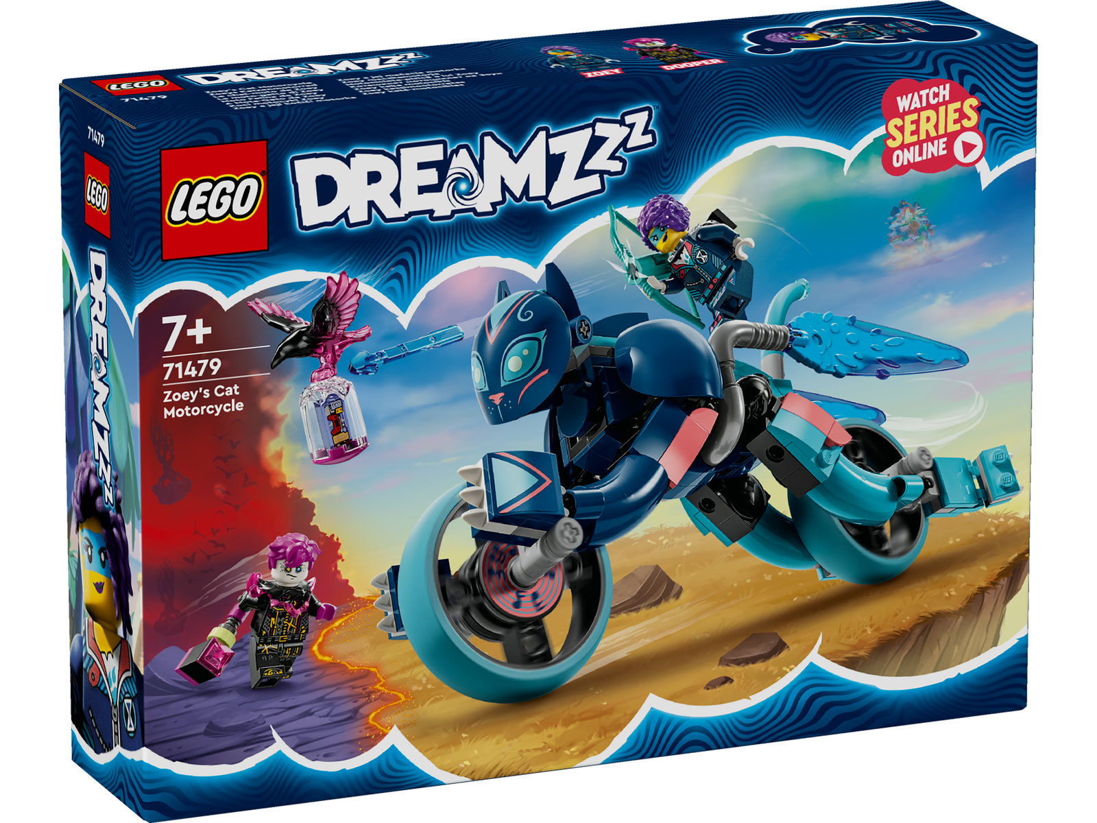 LEGO® DREAMZzz 71479 - Zoeys Katzenmotorrad