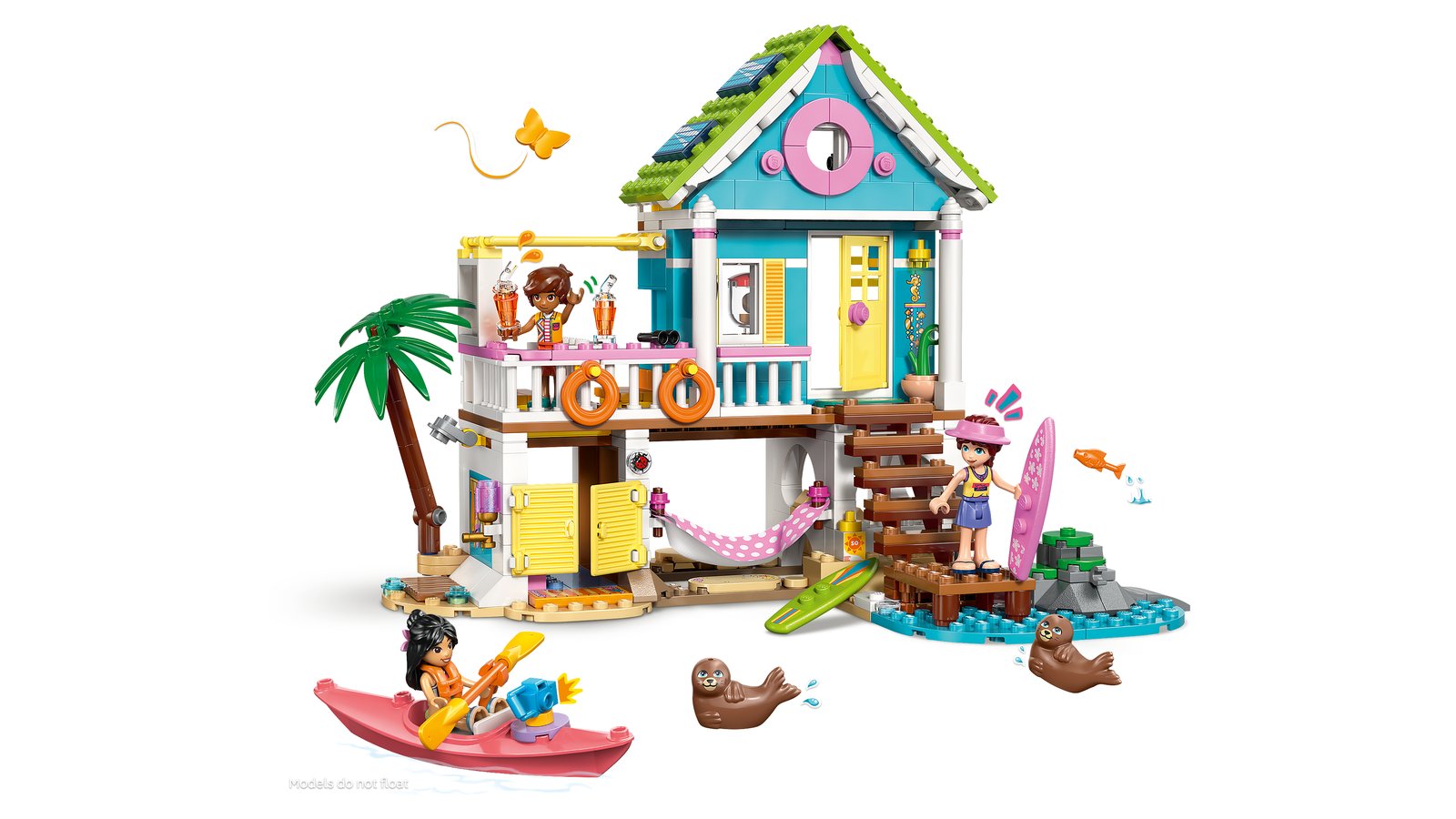 LEGO 42699 LEGO® Friends 42699 - Strandhaus mit Robben – Primaeres Produktbild
