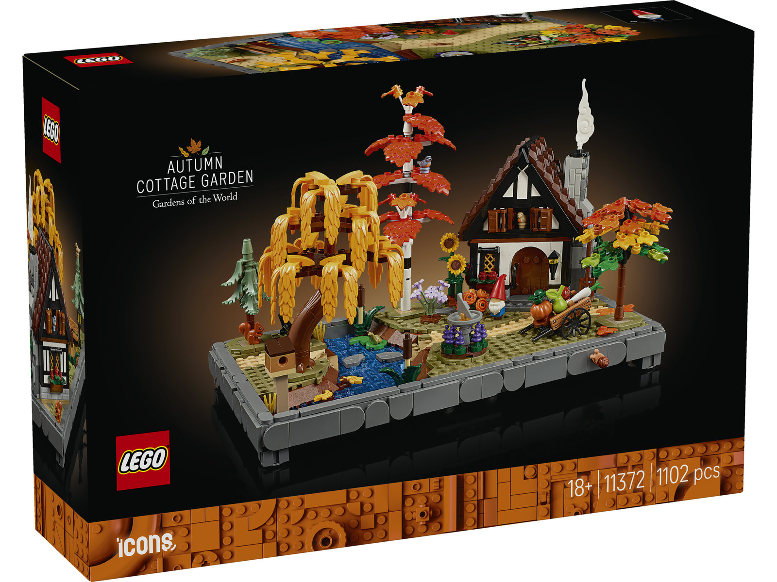 LEGO® Icons 11372 - Herbstlicher Landhausgarten
