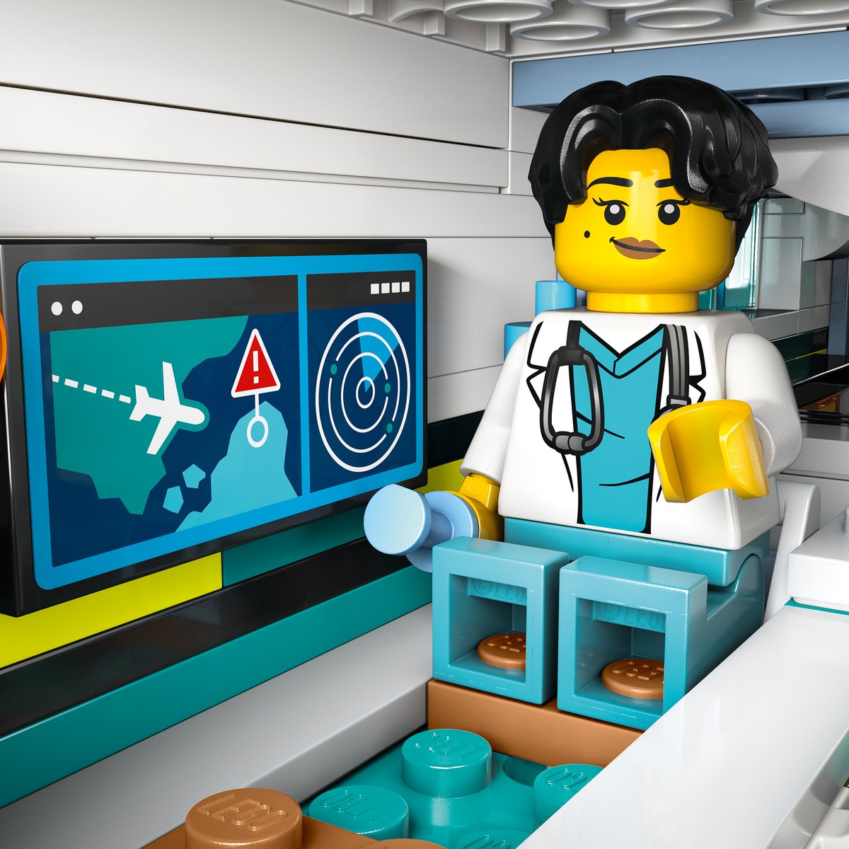 LEGO 60465 LEGO® City 60465 - Notfallrettungsflugzeug – Detailansicht 5