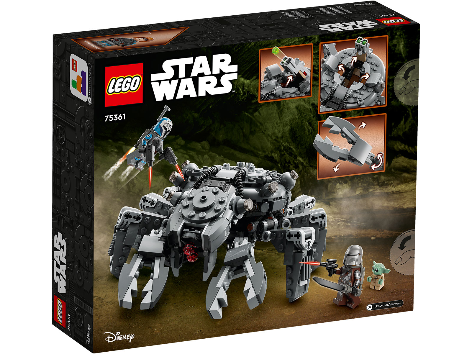 LEGO® Star Wars™ 75361 - Spinnenpanzer