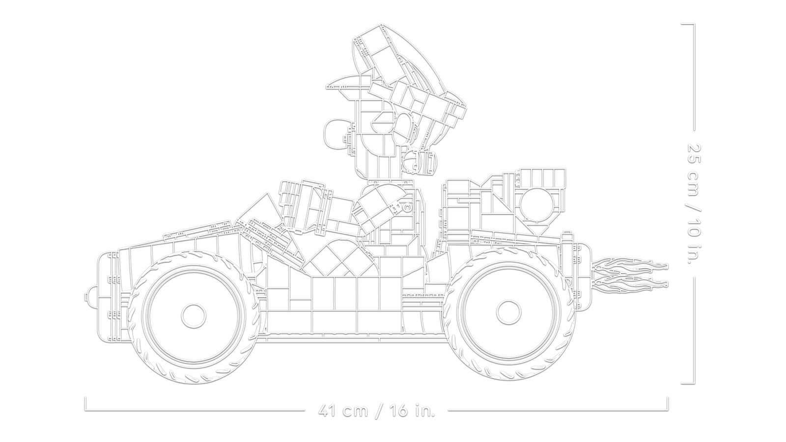 LEGO 72050 LEGO® 72050 - Mario Kart™: Luigi & Turboflitzer – Detailansicht 6