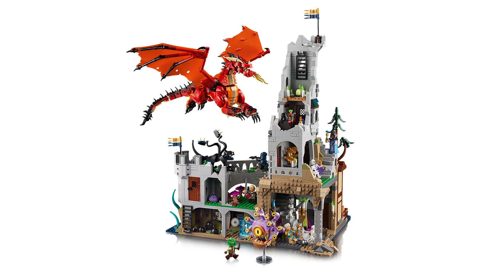 LEGO 21348 LEGO® Ideas 21348 - Dungeons & Dragons: Die Sage vom Roten Drachen – Detailansicht 2