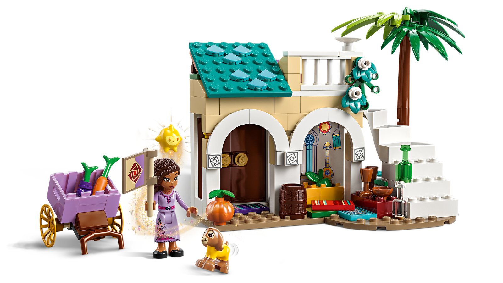 LEGO 43223 LEGO® Disney 43223 - Asha in der Stadt Rosas – Primaeres Produktbild