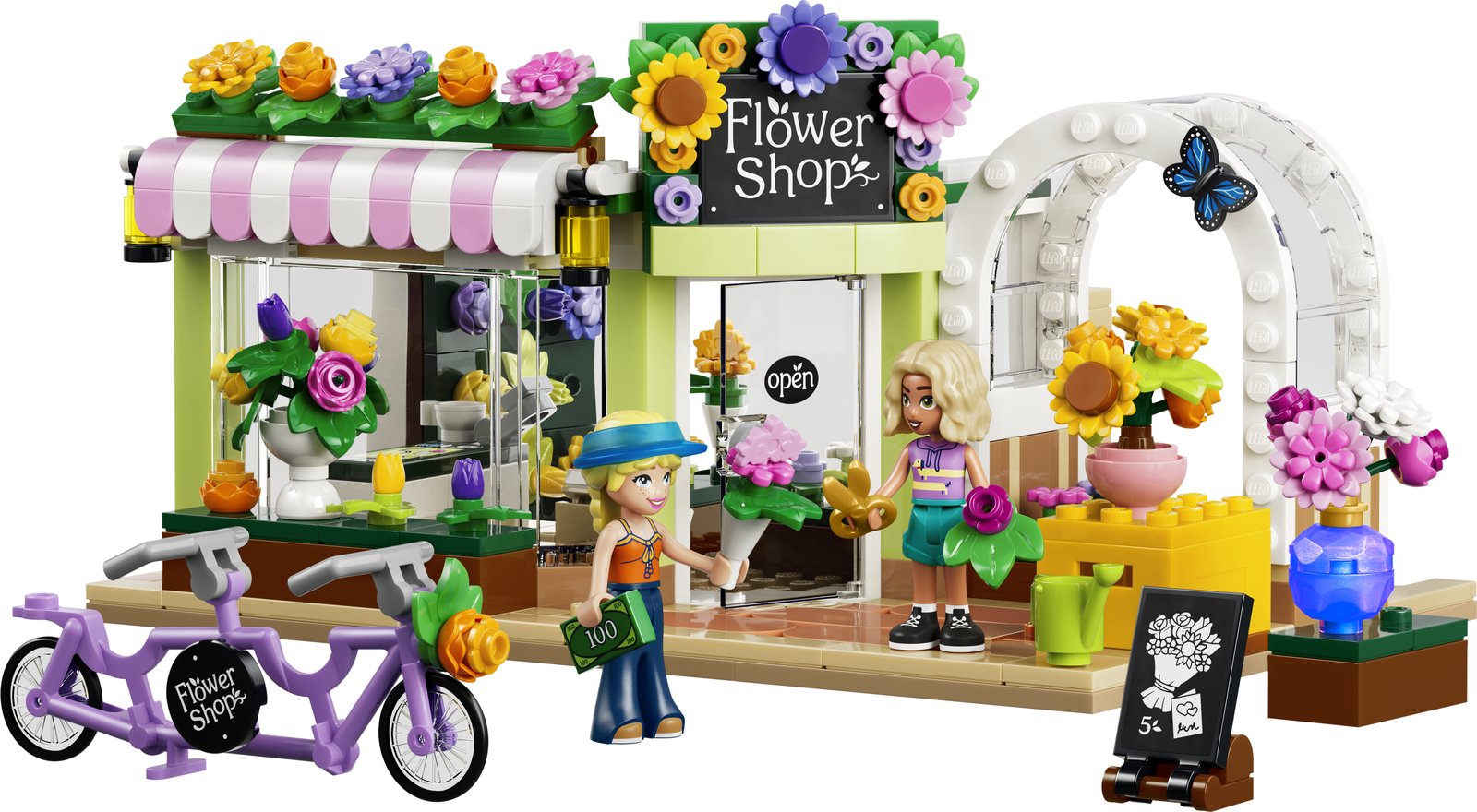 LEGO 42693 LEGO® Friends 42693 - Kreativer Blumenladen – Produktfoto