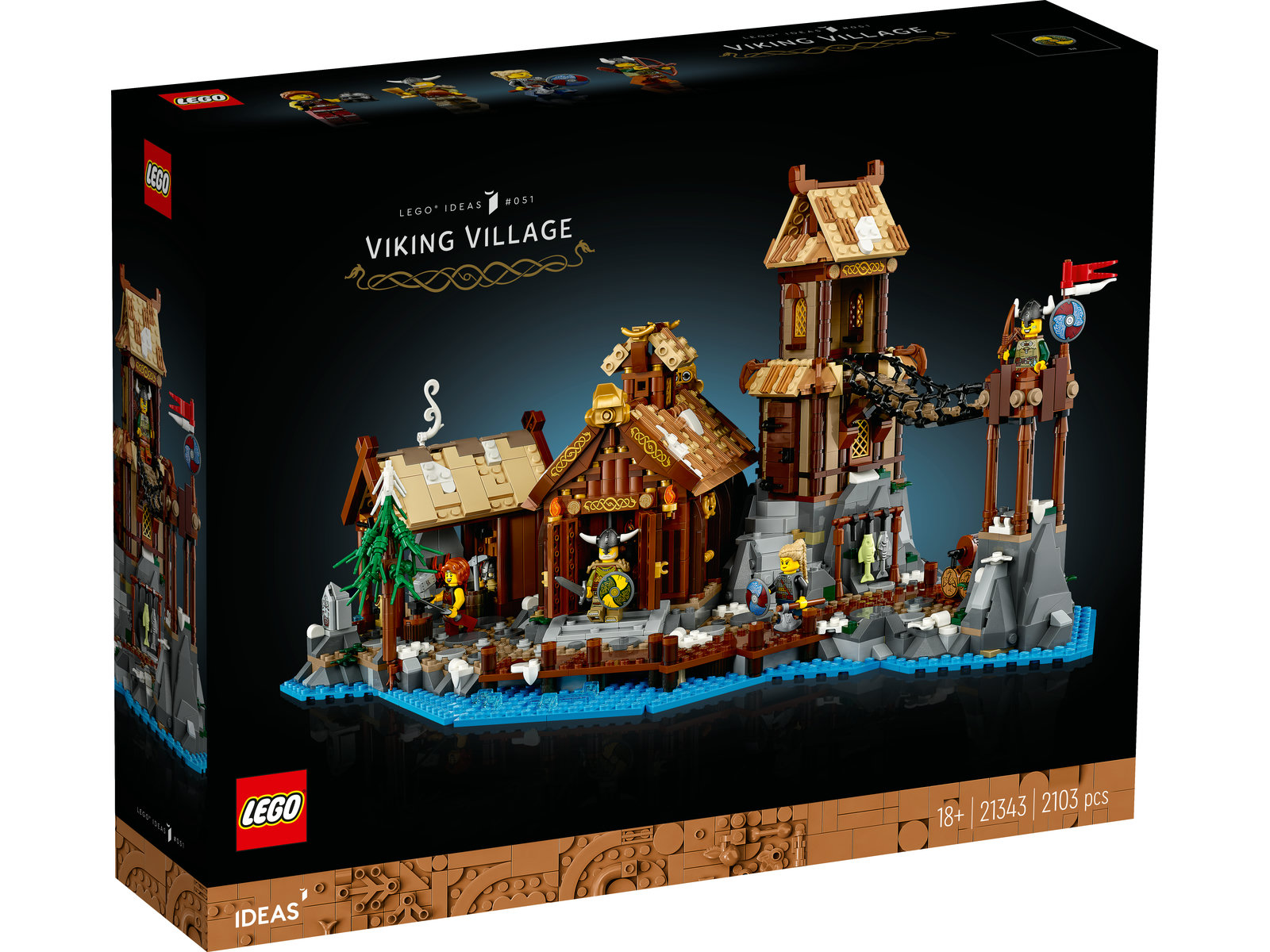 LEGO® Ideas 21343 - Wikingerdorf