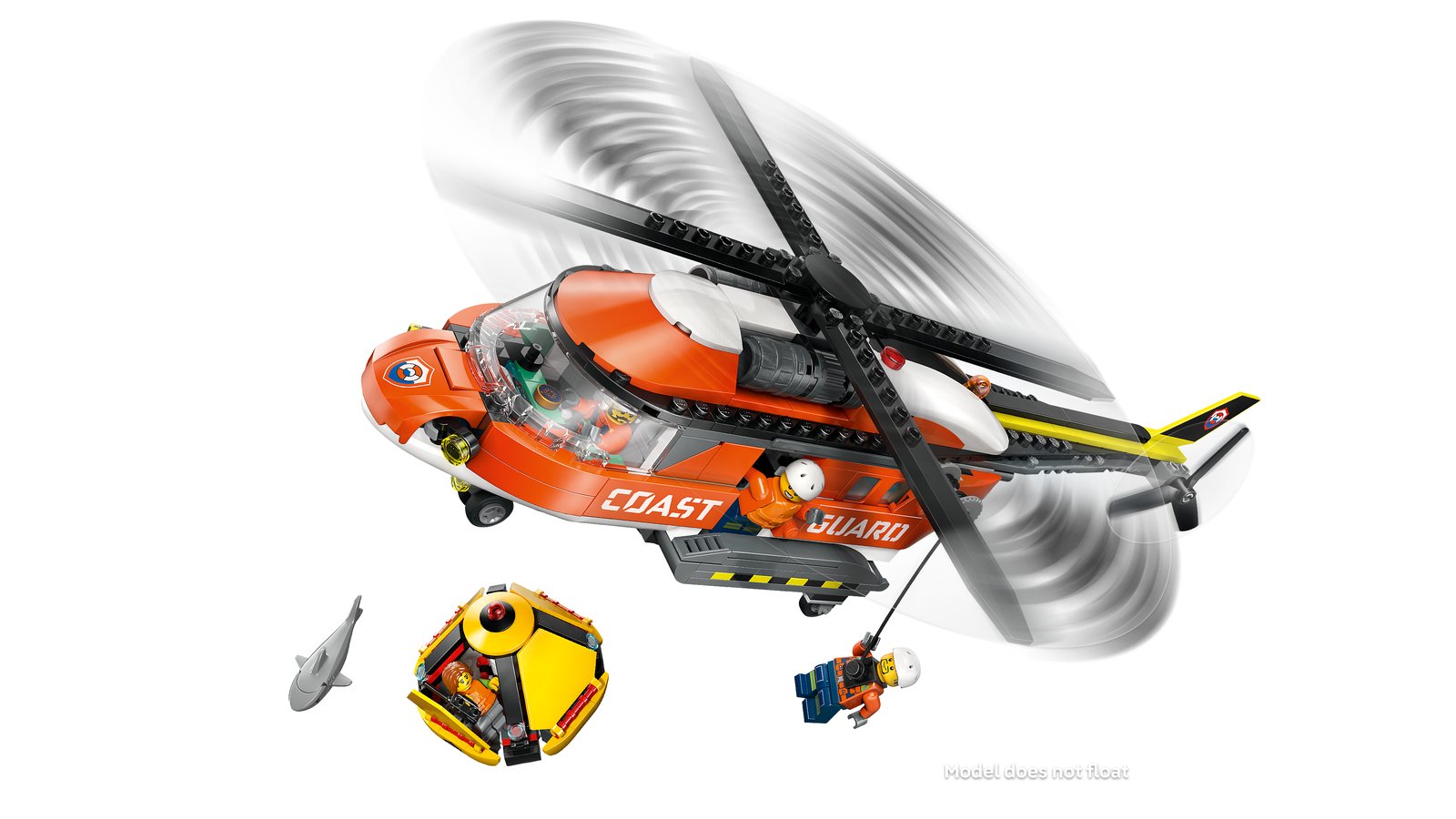 LEGO 60503 LEGO® City 60503 - Hubschrauber der Küstenwache – Primaeres Produktbild