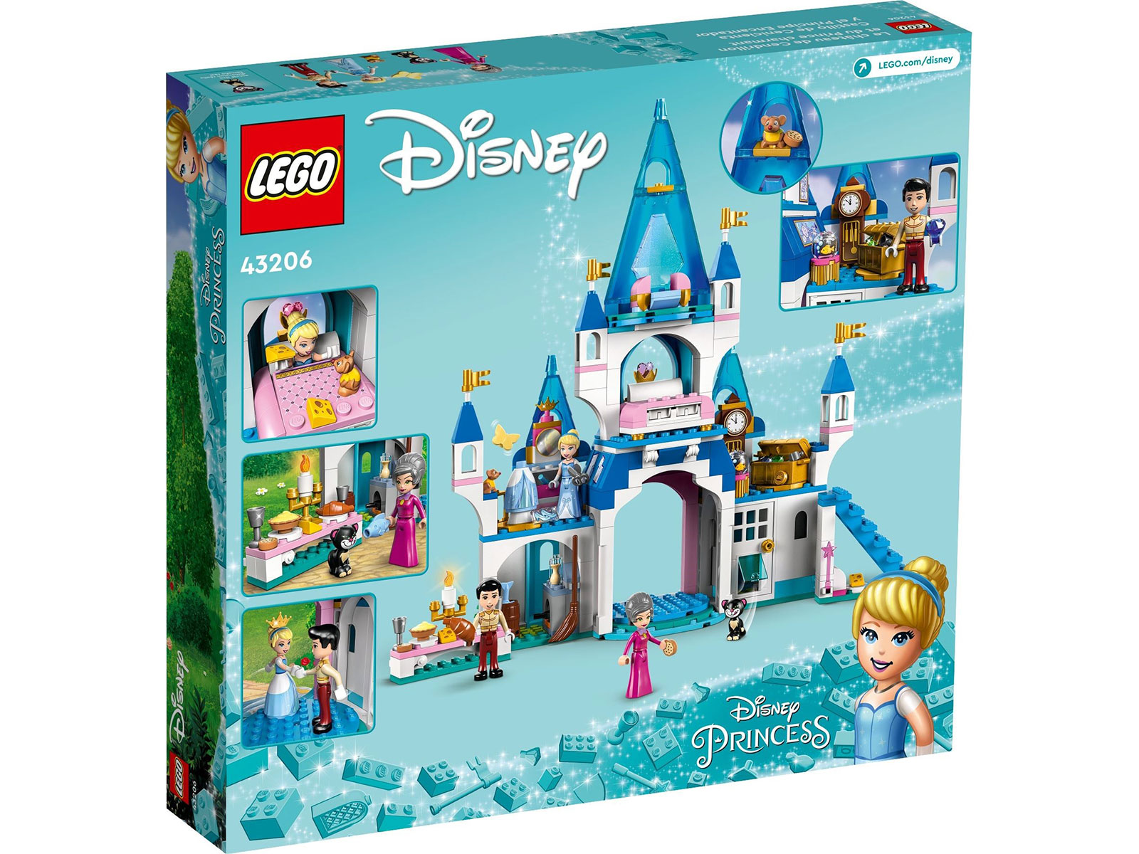 LEGO® Disney 43206 - Cinderellas Schloss