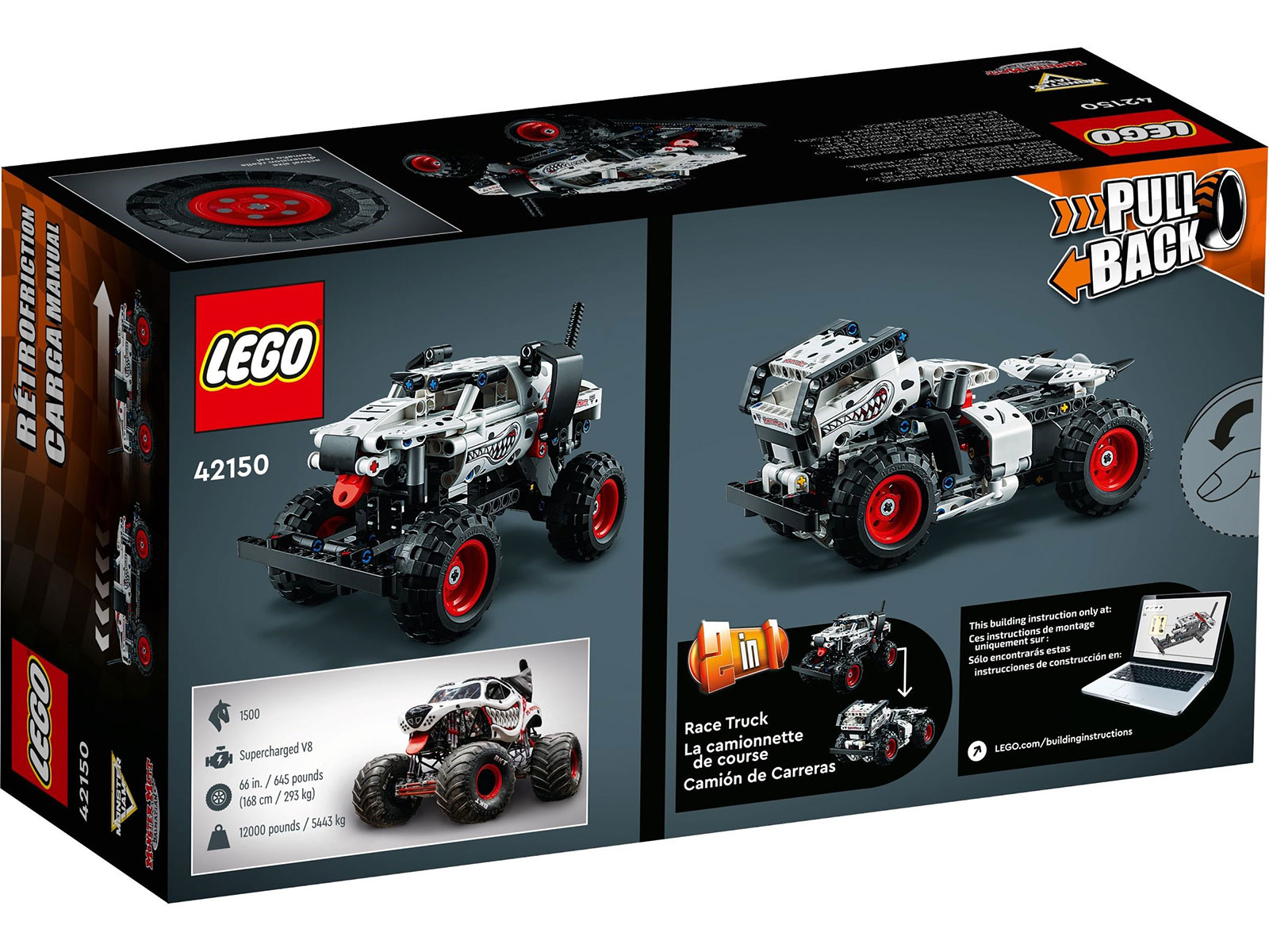 LEGO® Technic 42150 - Monster Jam™ Monster Mutt™ Dalmatian
