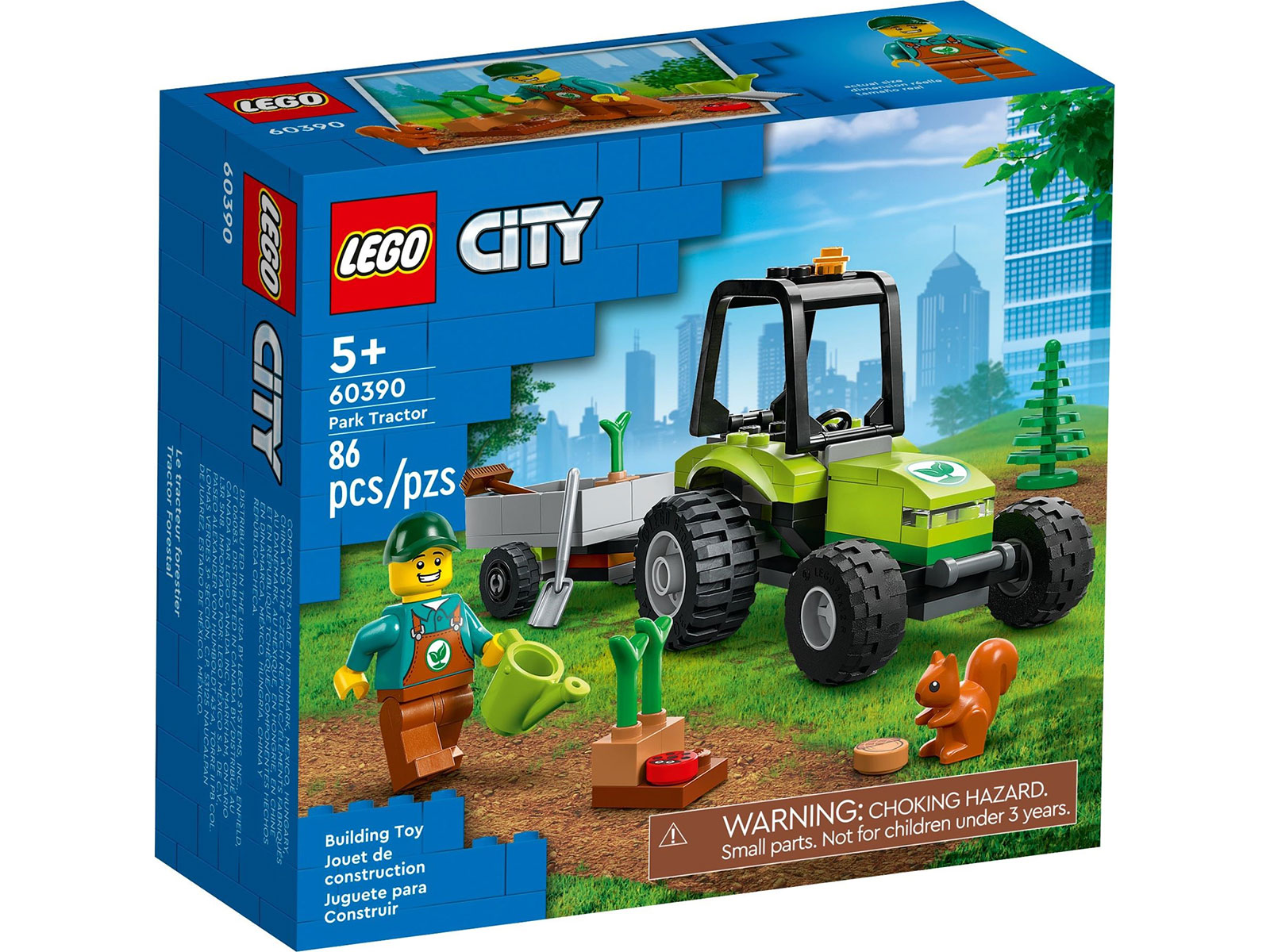 LEGO® City 60390 - Kleintraktor - Box Front