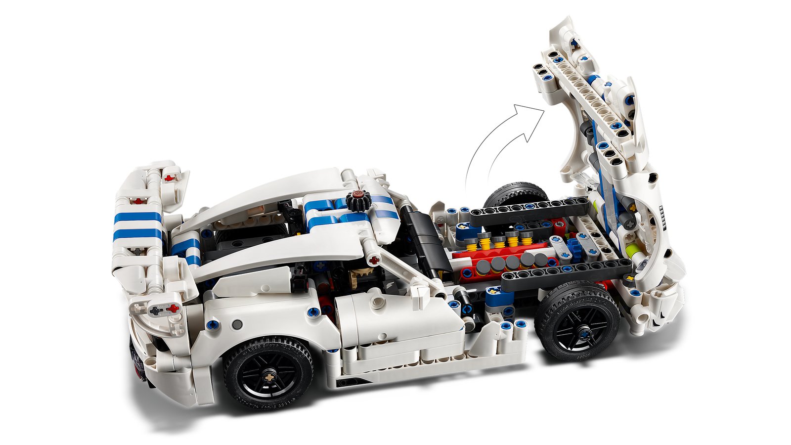 LEGO 42234 LEGO® Technic 42234 - Dodge Viper GTS-R Sportwagen – Detailansicht 5