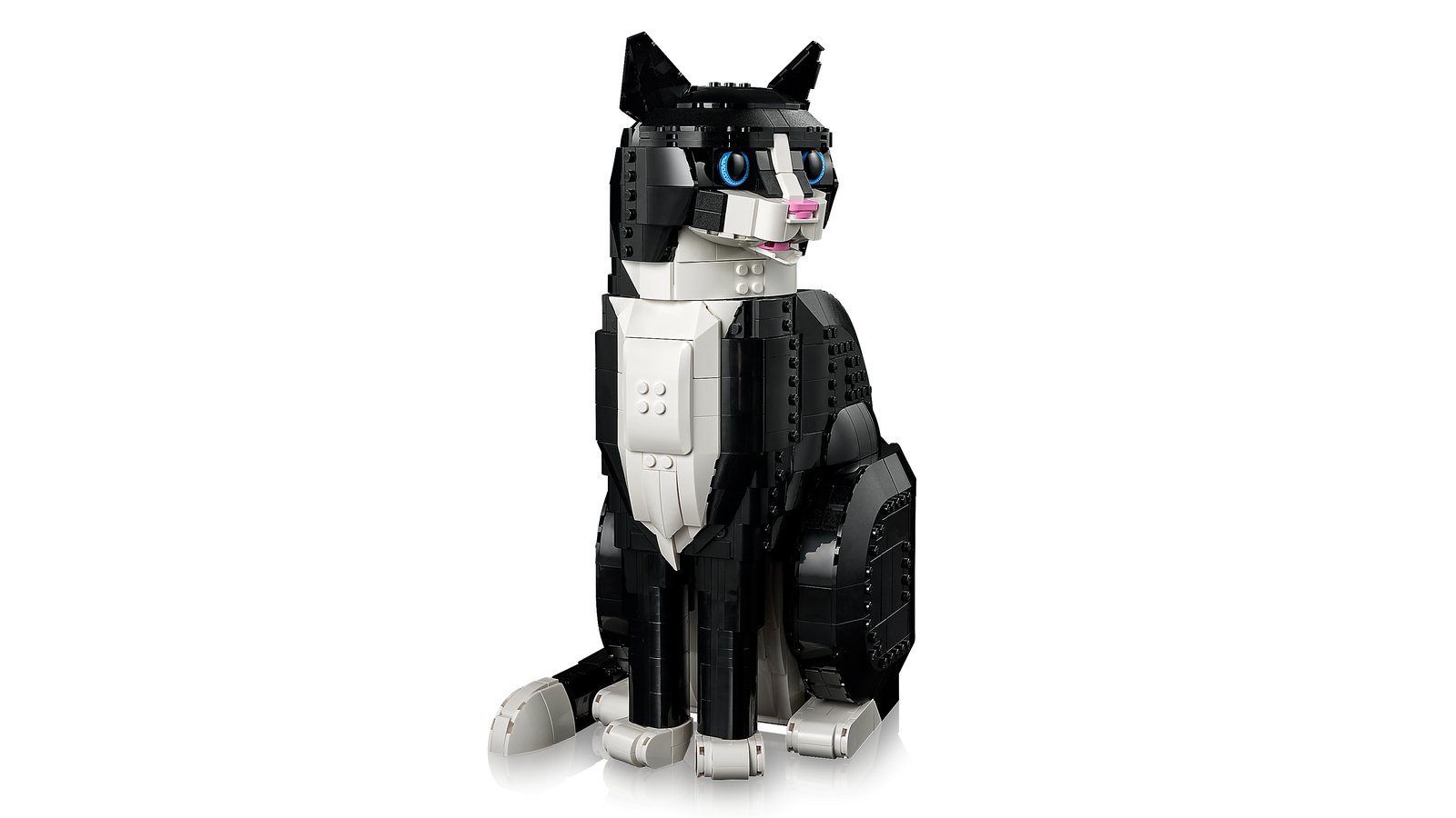 LEGO 21349 LEGO® Ideas 21349 - Schwarz-weiße Katze – Detailansicht 2
