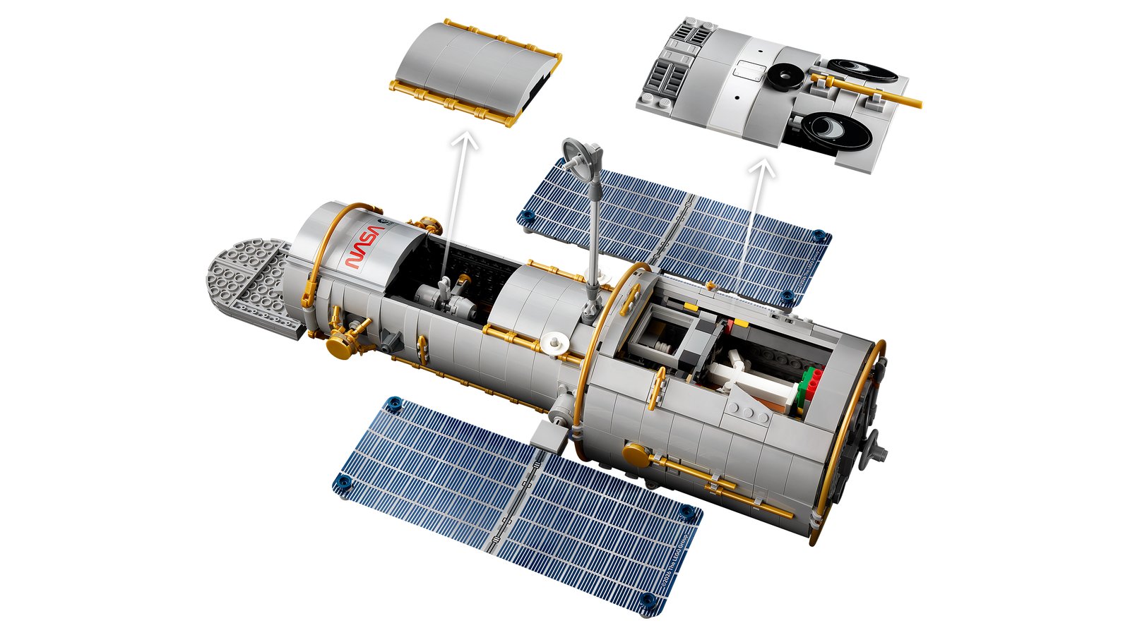 LEGO 11382 LEGO® Icons 11382 - Hubble-Weltraumteleskop – Detailansicht 5