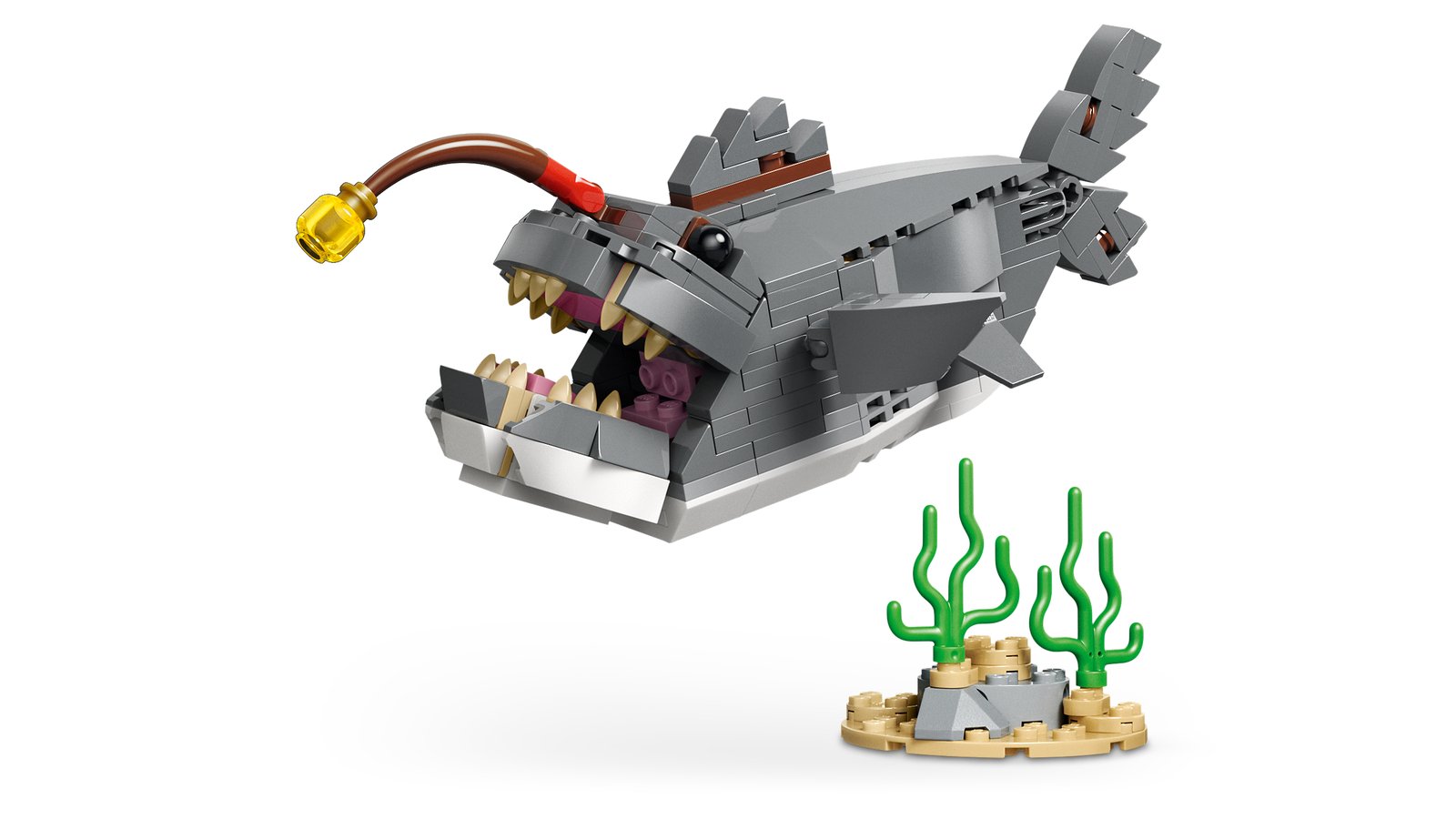 LEGO 31381 LEGO® Creator 31381 - Wilder Hai mit Schatztruhe – Detailansicht 1
