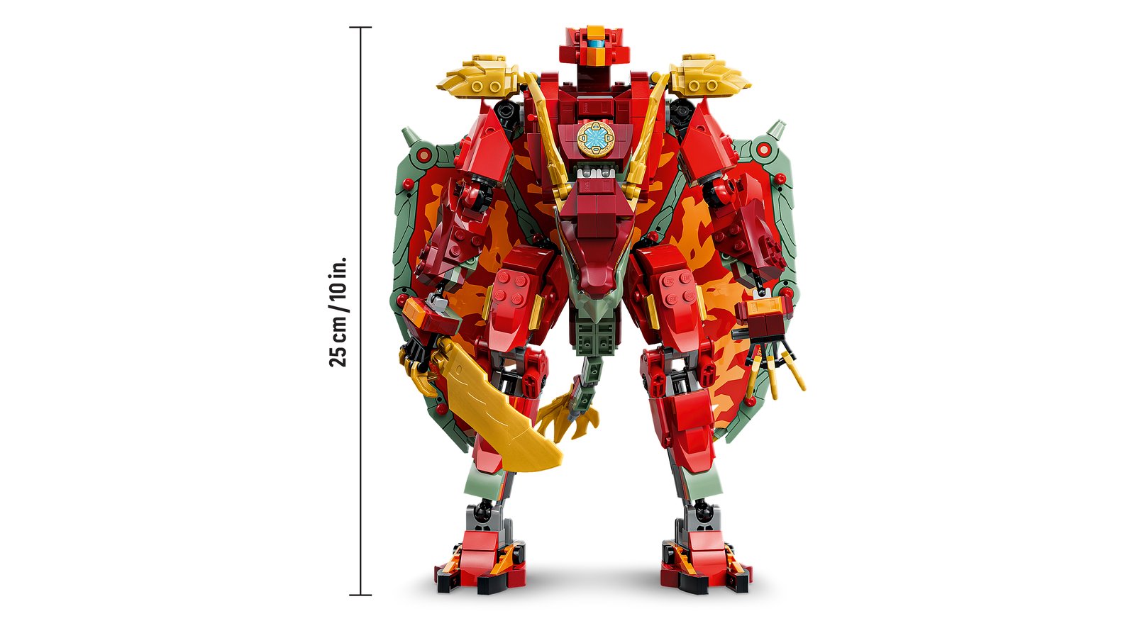 LEGO 71868 LEGO® NINJAGO® 71868 - Wyldfyres Drachenmech – Detailansicht 3