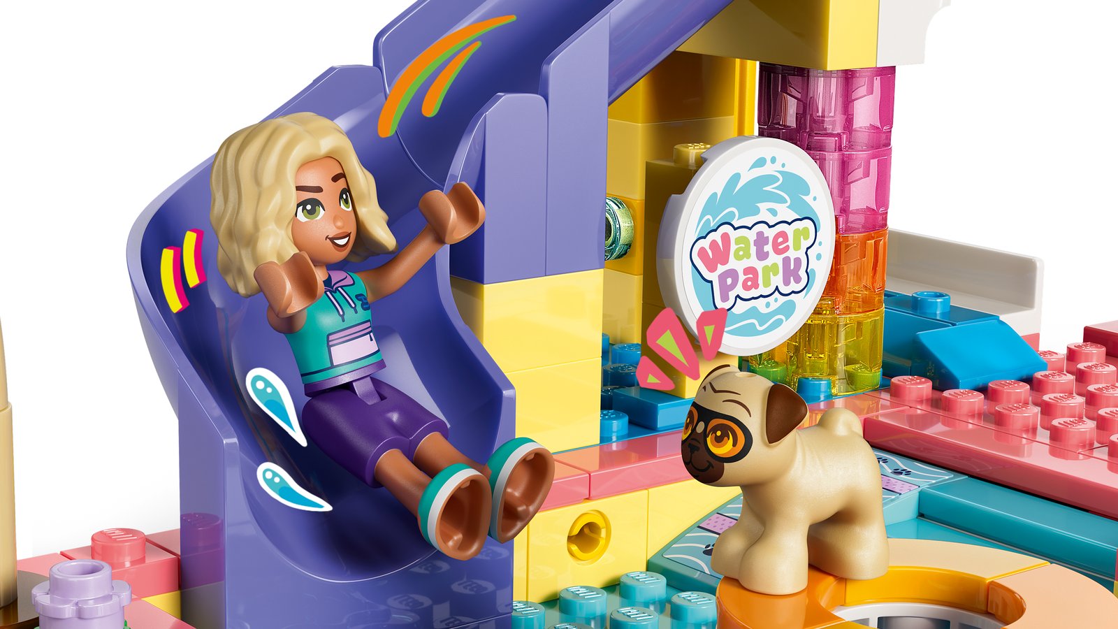LEGO 42676 LEGO® Friends 42676 - Lustiger Tag im Wasserpark – Detailansicht 4