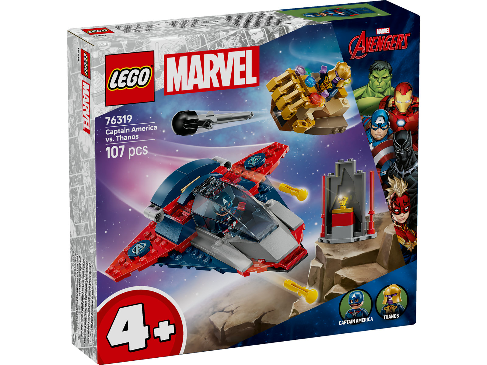 LEGO® Super Heroes 76319 - Captain America vs. Thanos LEGO® Super Heroes 76319 - Captain America vs. Thanos