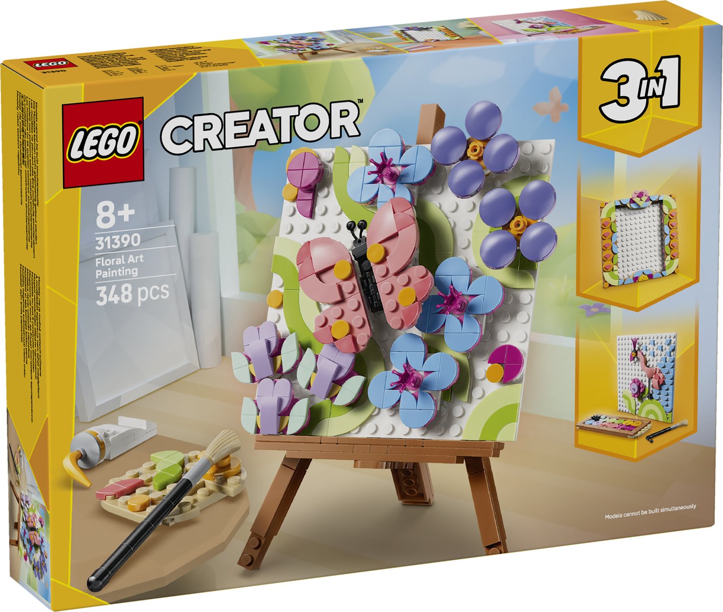 LEGO 31390 LEGO® Creator 31390 - Deko-Blumengemälde – Verpackung vorne