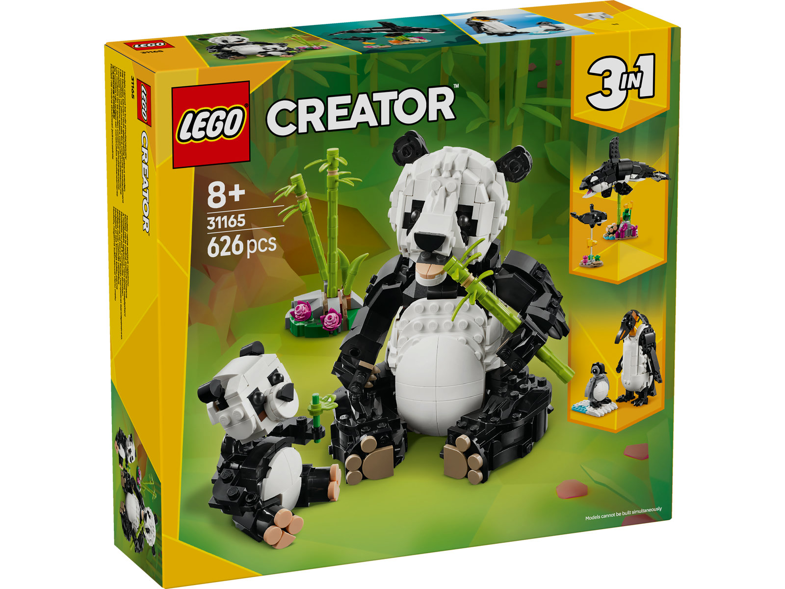 LEGO® Creator 31165 - Wilde Tiere: Pandafamilie LEGO® Creator 31165 - Wilde Tiere: Pandafamilie