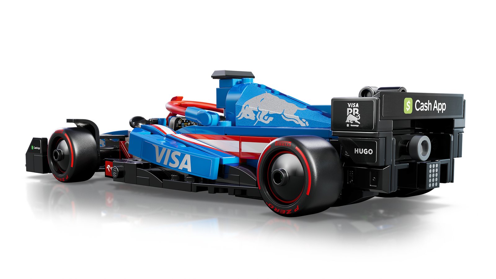 LEGO 77246 LEGO® Speed Champions 77246 - Visa Cash App RB VCARB 01 F1® Rennauto – Detailansicht 2
