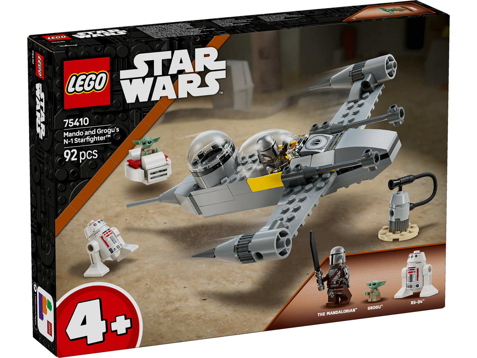 LEGO® Star Wars™ 75410 - Mandos und Grogus N-1 Starfighter™ LEGO® Star Wars™ 75410 - Mandos und Grogus N-1 Starfighter™