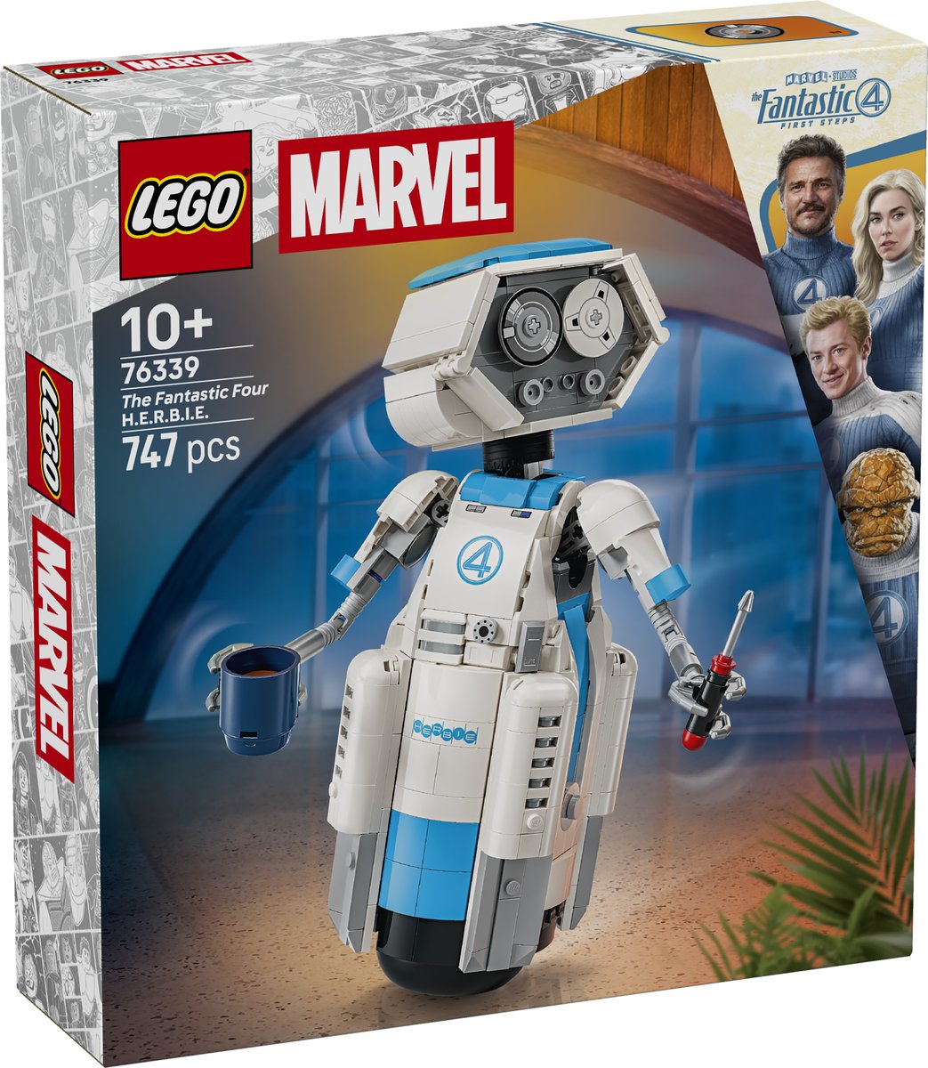 LEGO 76339 LEGO® ǀ Marvel 76339 - The Fantastic Four H.E.R.B.I.E. – Verpackung vorne