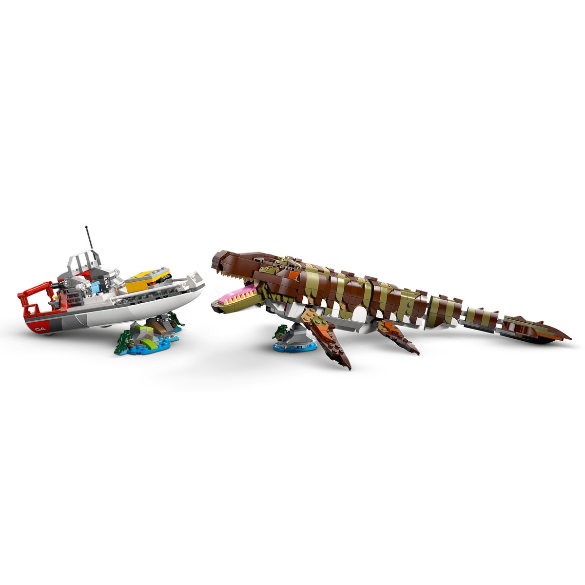 LEGO 76974 LEGO® Jurassic World 76974 - Mosasaurier: Die Bootmission – Detailansicht 3