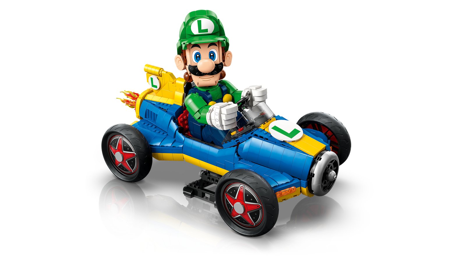 LEGO 72050 LEGO® 72050 - Mario Kart™: Luigi & Turboflitzer – Primäres Produktbild
