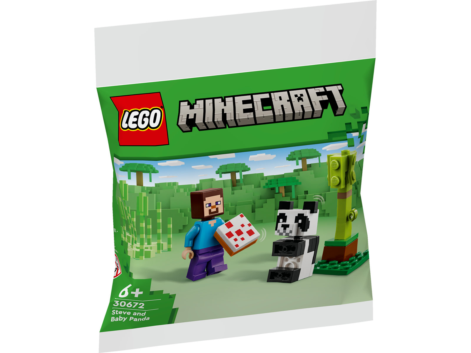 LEGO® Minecraft 30672 - Steve mit Baby-Panda LEGO® Minecraft 30672 - Steve mit Baby-Panda
