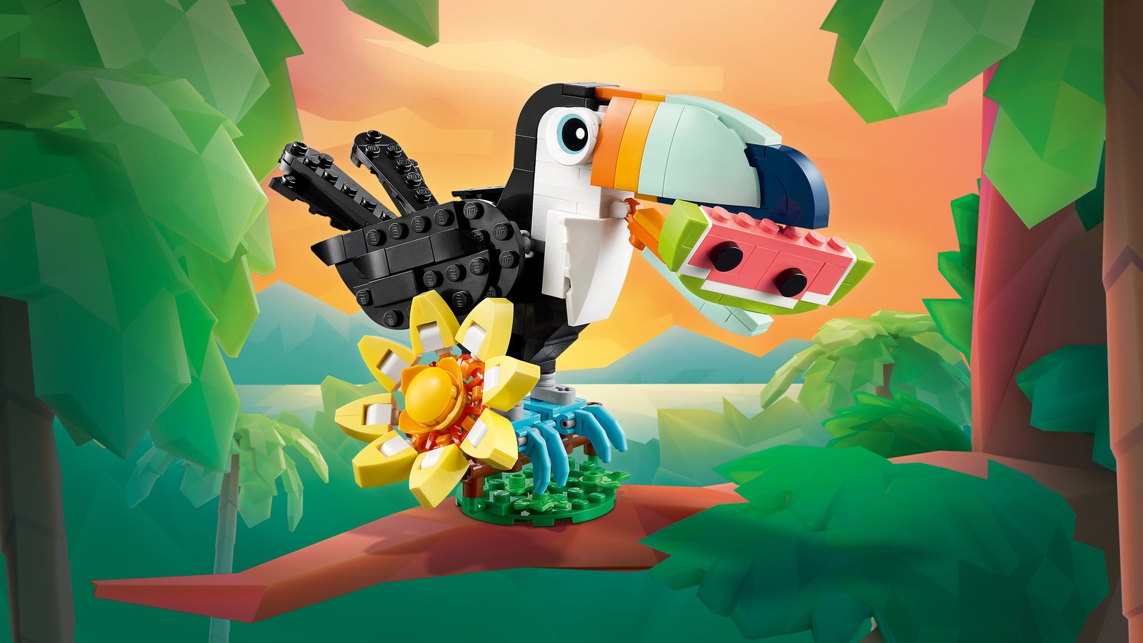 LEGO 31173 LEGO® Creator 31173 - Wilde Tiere: Tropischer Tukan – Primaeres Produktbild
