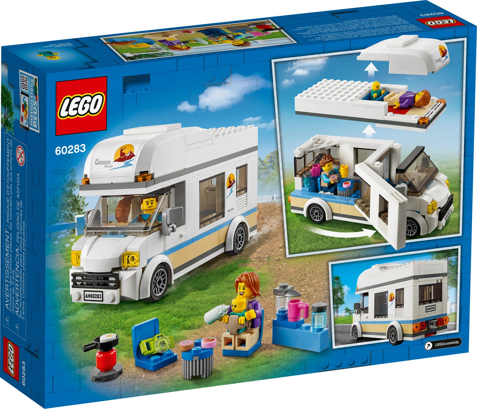 LEGO® City 60283 - Ferien-Wohnmobil - Box Back