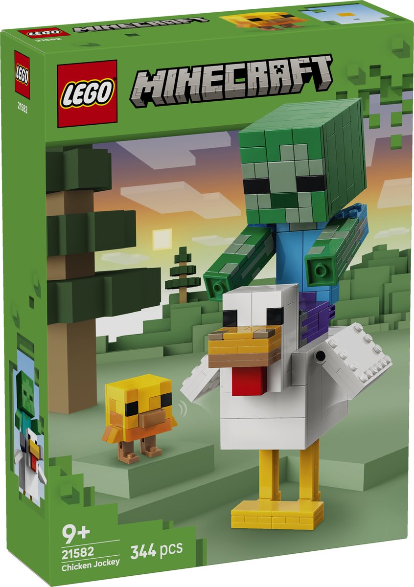 LEGO 21582 LEGO® Minecraft® 21582 - Hühnerreiter – Verpackung vorne